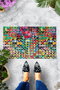 Conceptum Felpudo Tuval Multicolor 40 x 60 cm